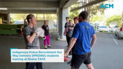 IPROWD students training at Nowra TAFE