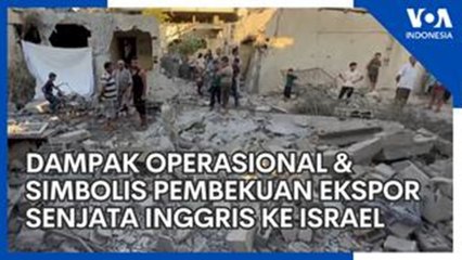 Dampak Operasional dan Simbolis Pembekuan Ekspor Senjata Inggris ke Israel