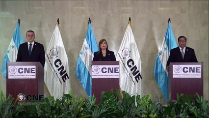 Cadena Nacional - Ana García, Consejera Presidenta del CNE