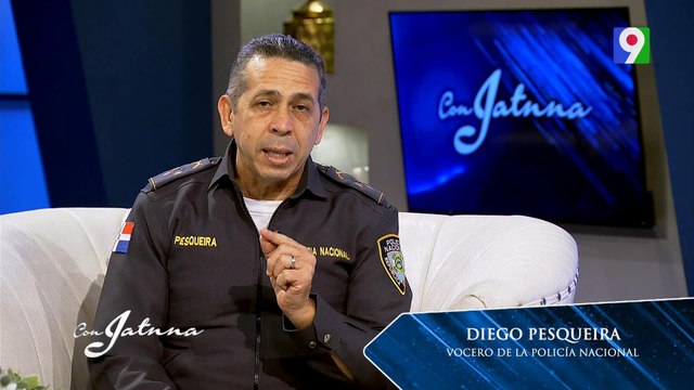¡Primicia! Diego Pesqueira vocero de la Policía Nacional en Con Jatnna