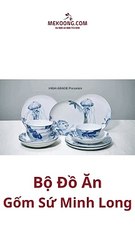 Bộ Đồ Gốm Sứ  Minh Long ( Thiết Bị Khách Sạn Nhà Hàng Mekoong)
