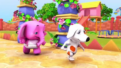 Kukdoo Koo, कुकड़ू कु, Chal Mere Ghode + Hindi Cartoon Song and Kids Rhymes_HD