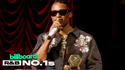 Lucky Daye Accepts the Torchbearer Award | Billboard’s R&B No.1s 2024