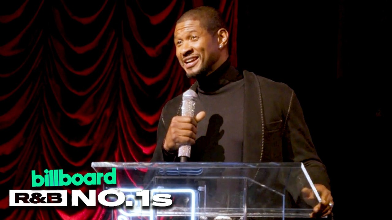 Usher Accepts the R&B Entertainer of The Year Award | Billboard’s R&B No.1s 2024