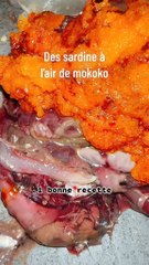 sardines à l'air de mokoko