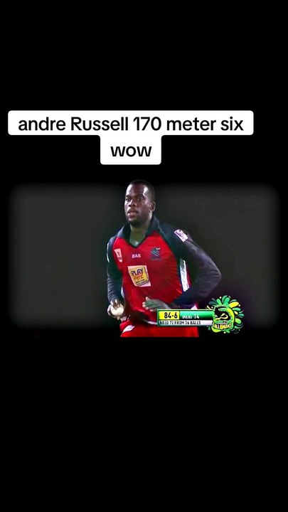 Andre Russell Biggest Six Out Of The Stadium