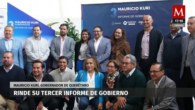 Mauricio Kuri presenta su tercer informe de Gobierno, destacando logros e inversiones en Querétaro