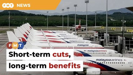 Download Video: Short-term cuts will give Malaysia Airlines long-term benefits, say analysts