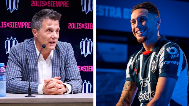 Tato Noriega presenta a Lucas Ocampos como refuerzo de Rayados: Nos ofrece lo que el equipo requiere para ser mejor