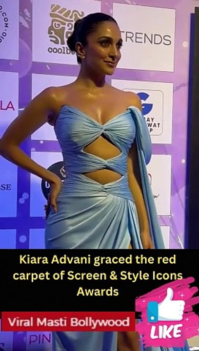 Kiara Advani graced the red carpet of Screen & Style Icons Awards
