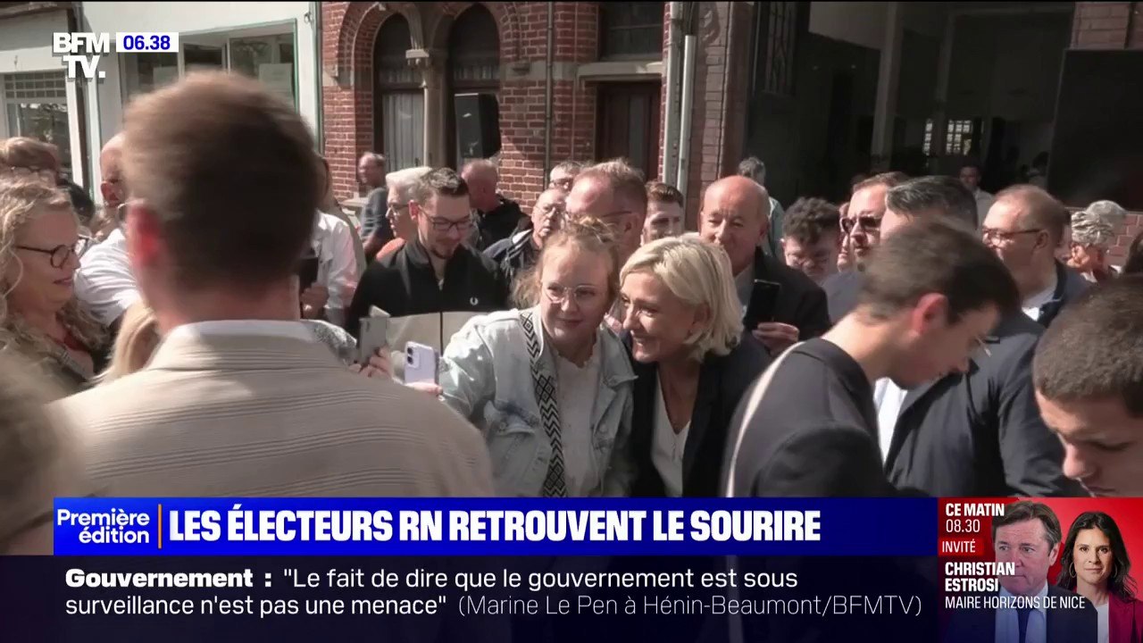 Hénin-Beaumont: les électeurs du RN se montrent confiants lors de la rentrée politique de Marine Le Pen