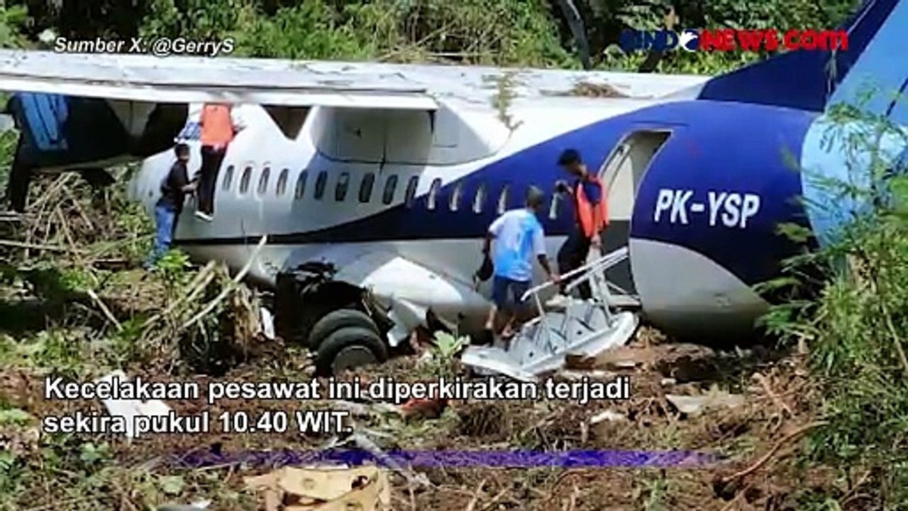 Pesawat Trigana Air Kecelakaan di Kepulauan Yapen, Diduga Dinaiki Rombongan Pejabat