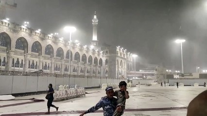 Makkah rain today_ Masjid Al Haram _ Today 9 September 2024 _ new video Makk