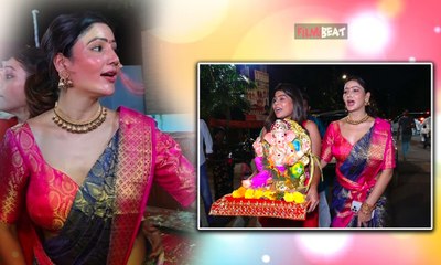 Ganpati Visarjan: Bigg Boss 17 Fame Soniya Bansal बप्पा को विदा करते हुए हुईं Emotional