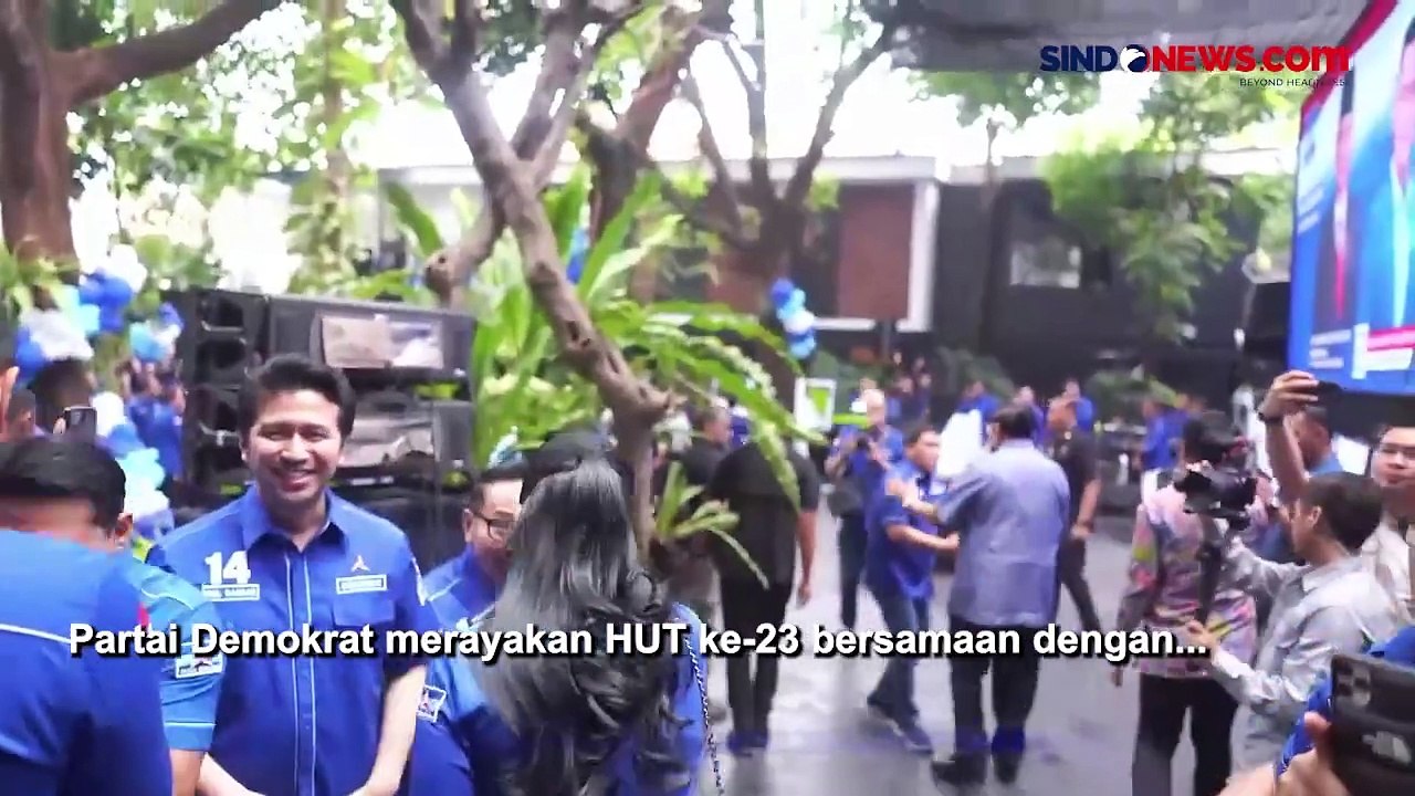 SBY Hadiri Syukuran HUT ke-23 Partai Demokrat