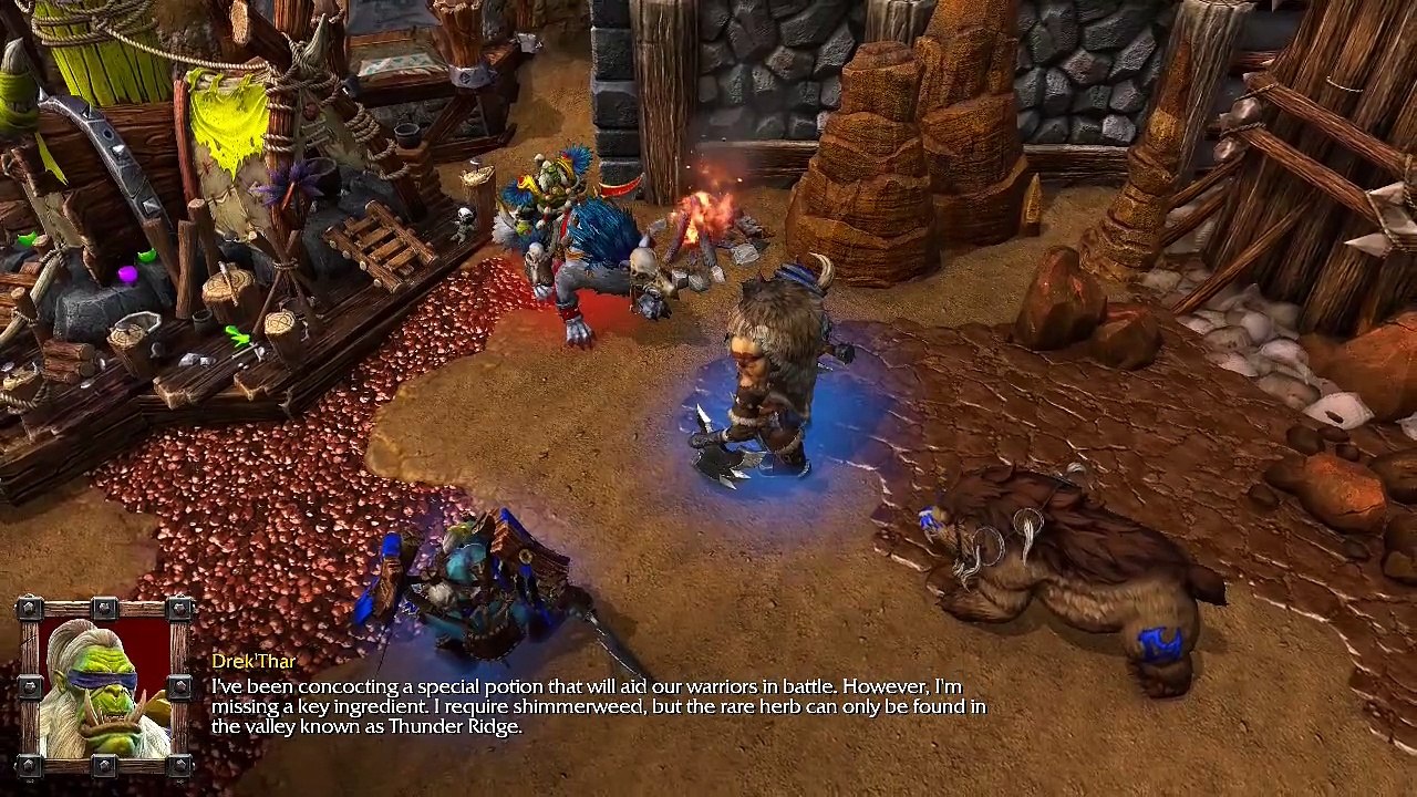drek'thar all dialogue/cutscenes warcraft 3 reforged