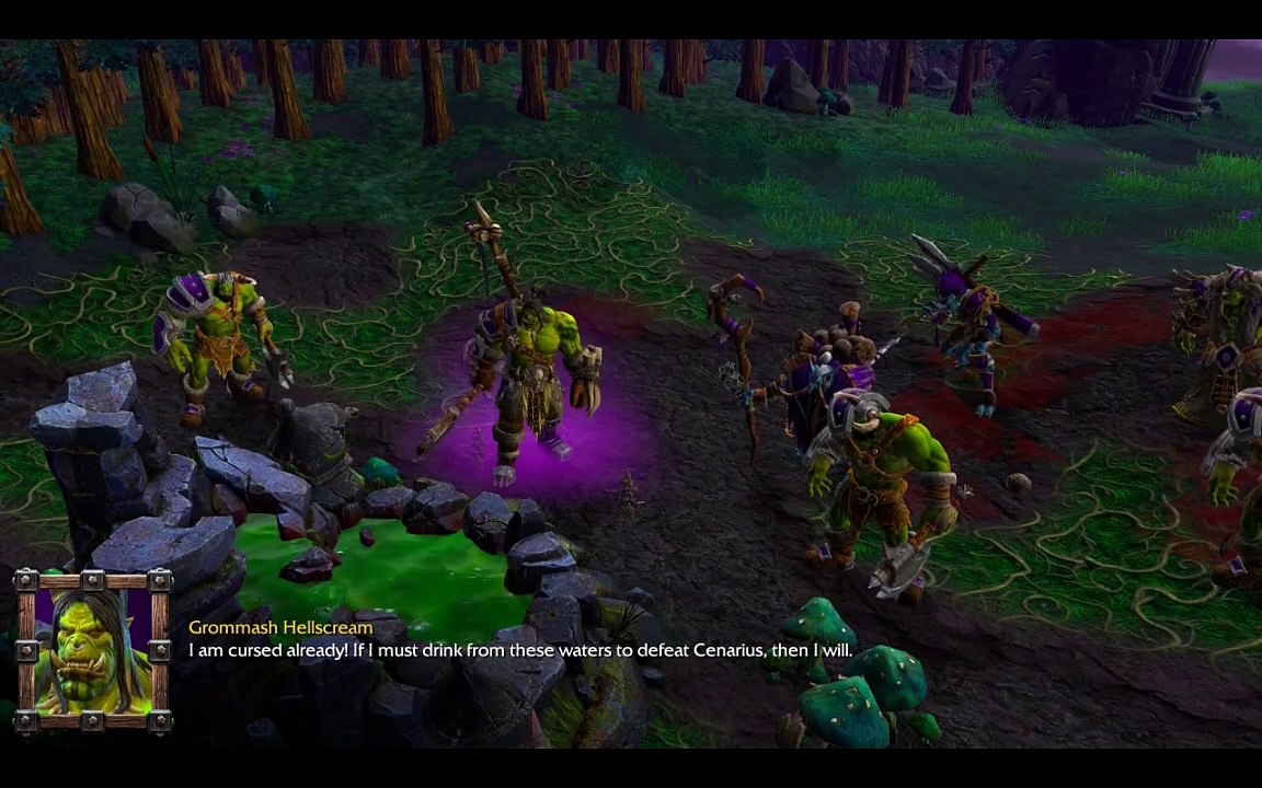 Grommash Hellscream all dialogue/cutscenes warcraft 3 reforged