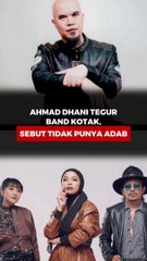 Ahmad Dhani Tegur Band Kotak, Sebut Tidak Punya Adab