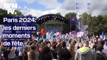 Paris 2024: les derniers moments de fête