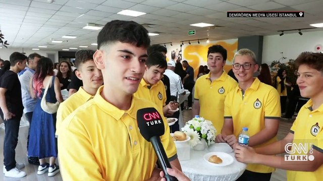 Demirören Medya Lisesi'nde yeni eğitim-öğretim yılı | VİDEO