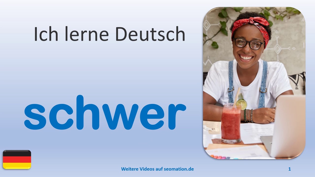 ✅schwer✅ Ich lerne Deutsch mit Texten und Bildern