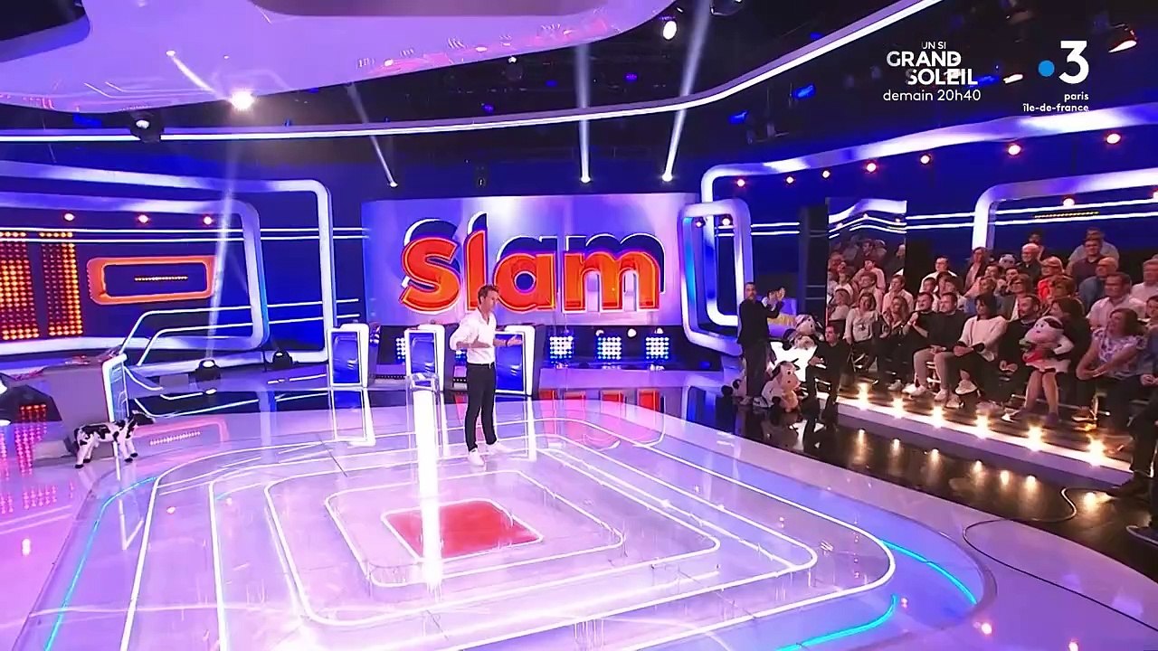 Les adieux de Cyril Féraud à "Slam" sur France 3 ce dimanche 8 septembre 2024.