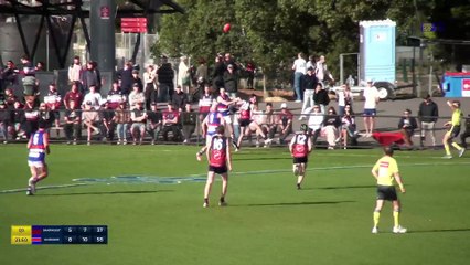 BFNL: Zac Denahy with three goals in succession for Gisborne v Sandhurst in second semi-final