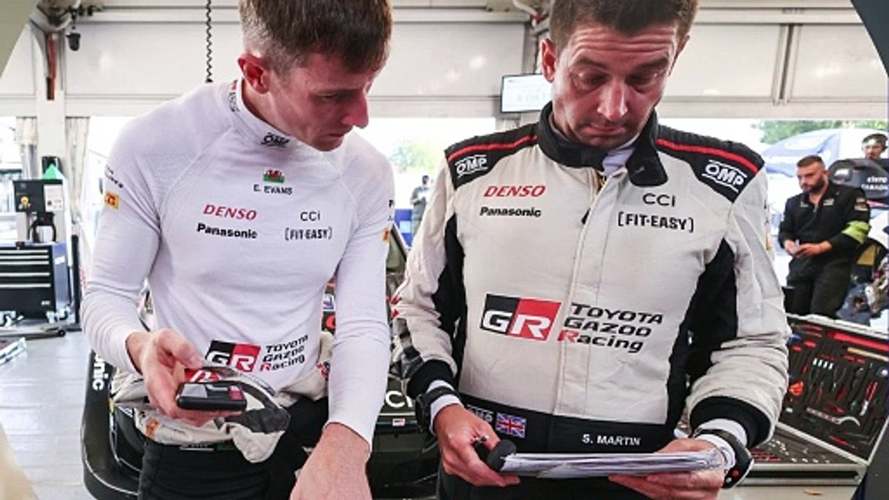 Elfyn Evans at the legendary Acropolis Rally Greece 2024