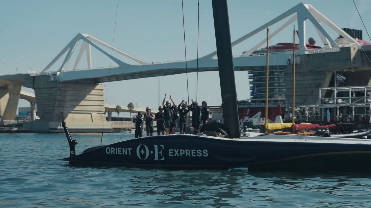 Orient Express Racing Team 2024 / Résumé de la 8e journée de la Louis Vuitton Cup  America's Cup