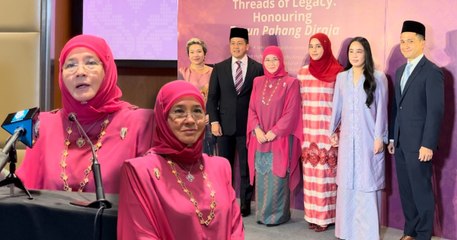 Indah! Pameran Koleksi Baju Tenun Diraja Pahang