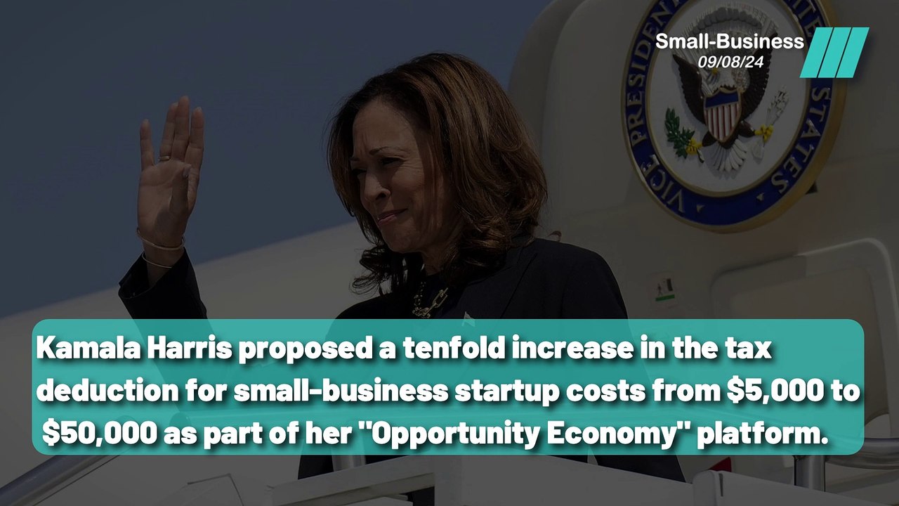 Kamala Harris Proposes Major Tax Breaks for Small Businesses