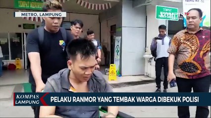 Pelaku Ranmor yang Tembak Warga Berhasil Dibekuk Polisi