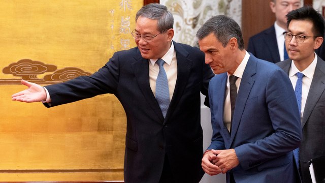Pedro Sánchez: Estamos comprometidos en la búsqueda de soluciones con China