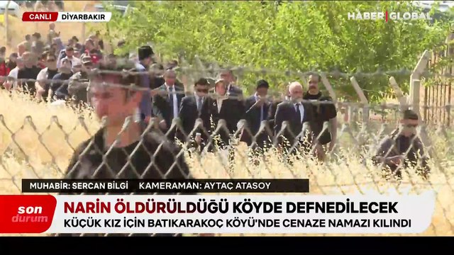 Türkiye, Narin Güran'a ağlıyor! Cenazesi köyünde toprağa verildi