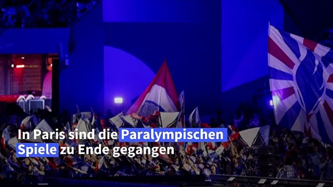 Paralympische Spiele mit großer Party beendet