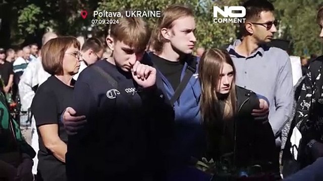 NO COMMENT: Funerales masivos en Ucrania tras uno de los mayores ataques rusos