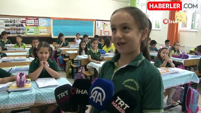 Deprem bölgesi Adıyaman'da 161 bin öğrenci ders başı yaptı