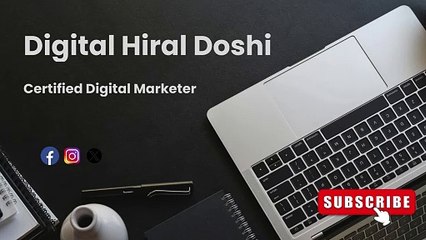Certified Digital Marketer in Mumbai | Digital Hiral Doshi