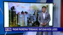 Ratusan Kios di Pasar Pasrepan Pasuruan Ludes Terbakar