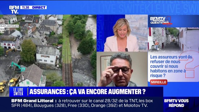 Intempéries: les primes d'assurance vont-elles augmenter? BFMTV répond à vos questions