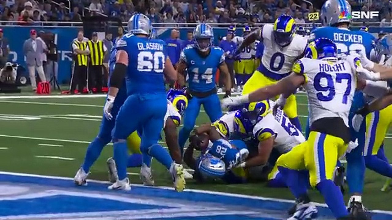 Rams vs lions game highlights. NFL 2024 video Dailymotion