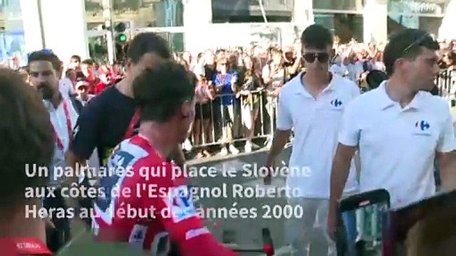 Roglic tout simplement heureux après sa quatrième victoire de la Vuelta