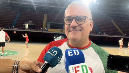Rafa Gomáriz, entrenador del Caja 87: “No es Sevilla o Betis, es baloncesto”