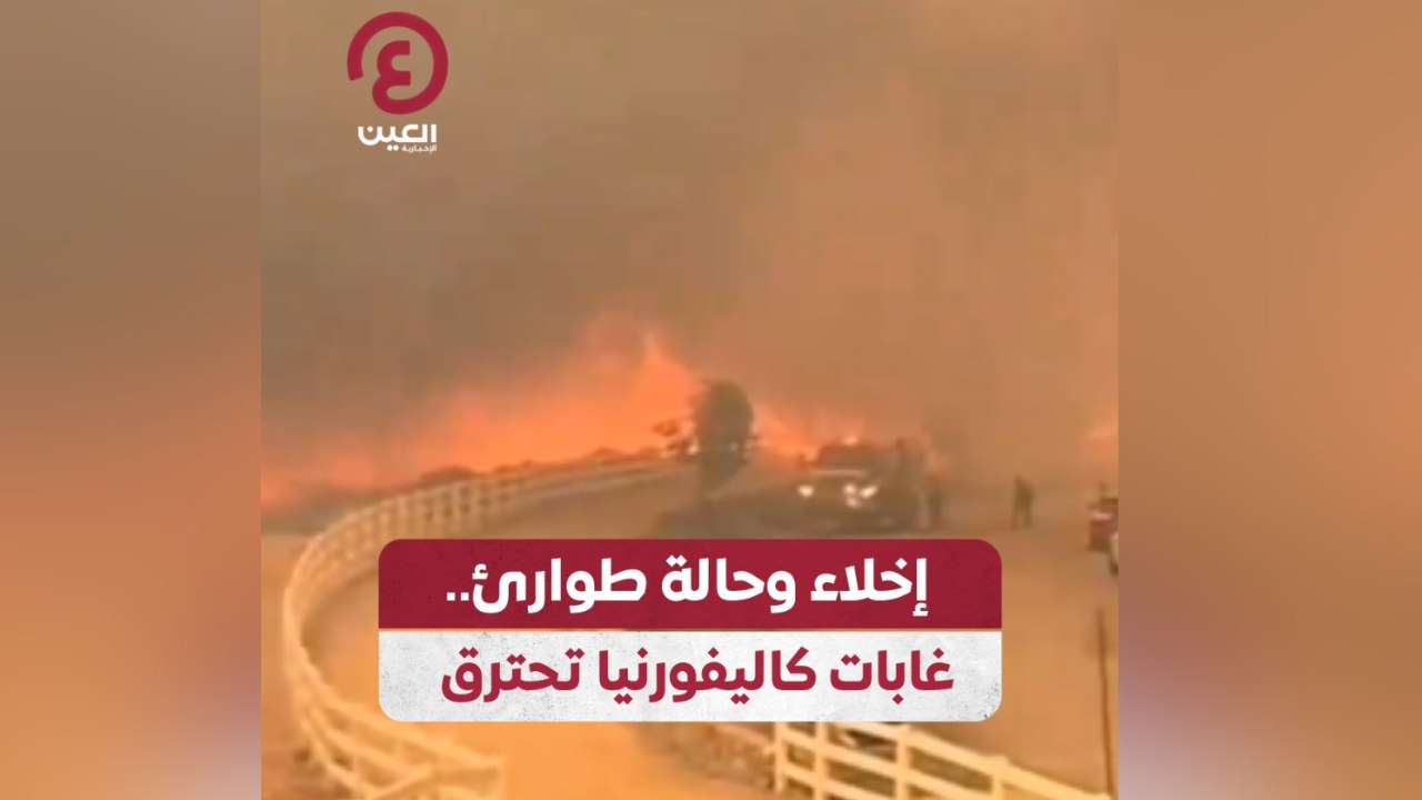 إخلاء وحالة طوارئ.. غابات كاليفورنيا تحترق