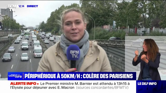 Périphérique à 50km/h: l'agacement de certains automobilistes parisiens