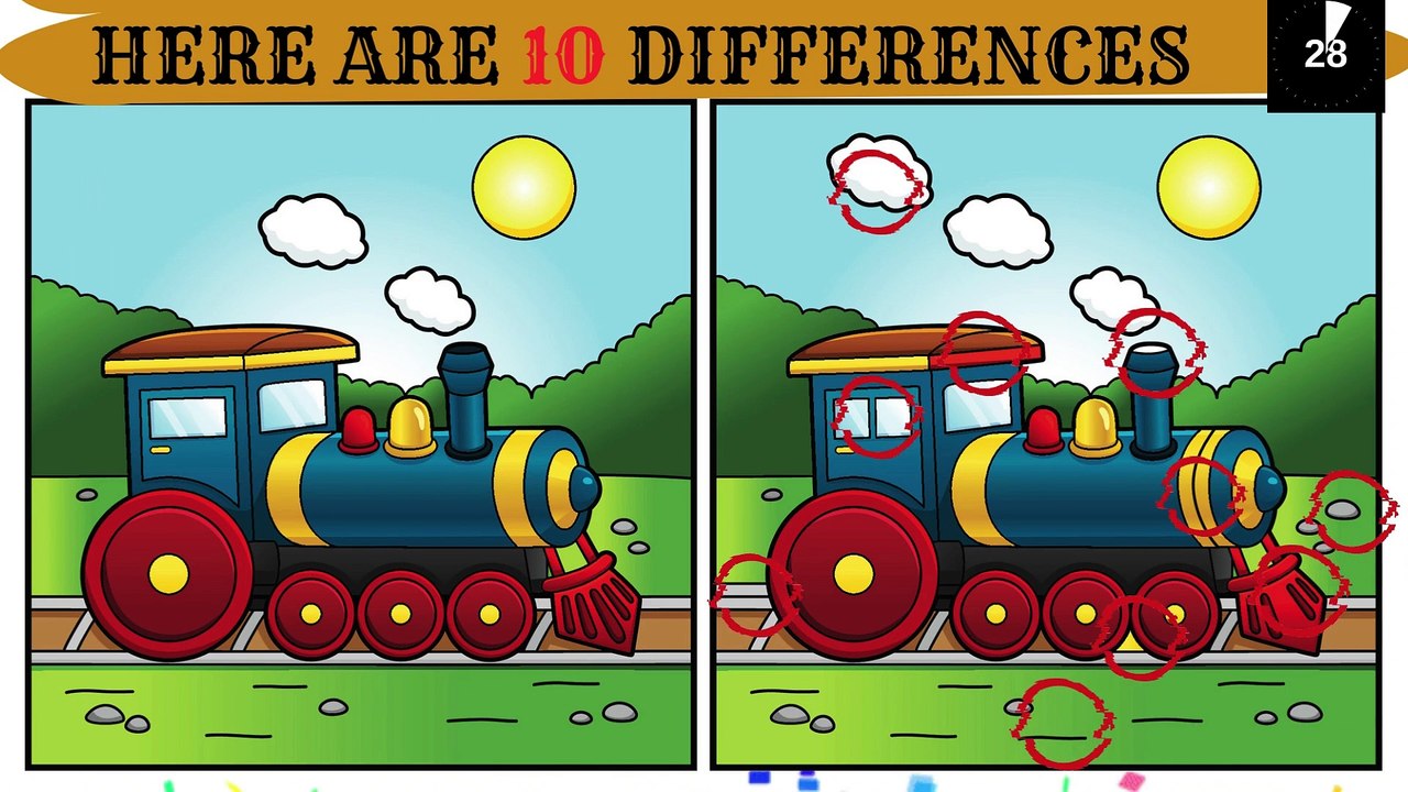 Spot The Difference : how many differences you found and challenge your friends to beat your score!