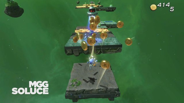 Esprit Fragile Astro Bot : Comment finir ce niveau triangle perdu