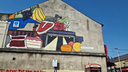 Praise for colourful Sheffield mural after rude graffiti daubed