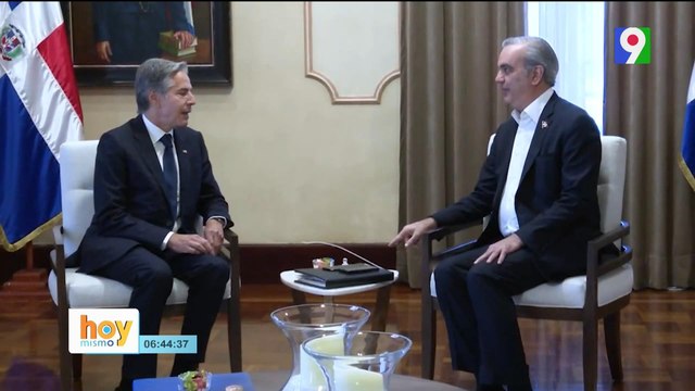 ¿Qué pasó entre Luis Abinader y Antony Blinken? | Hoy Mismo