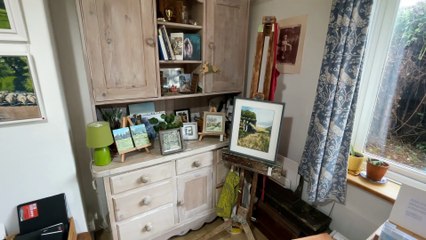 Carrie Clark's landscape paintings (Will Goddard, Crediton Courier)